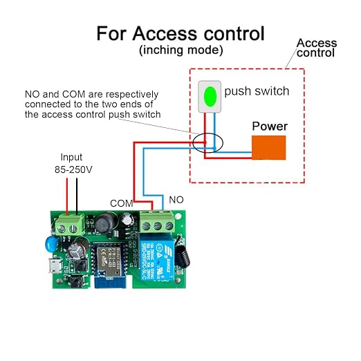 Smart WiFi Wireless Relay Switch Module, Tuya 1CH AC 85-250V/ USB 5V Smart Life - Image 6
