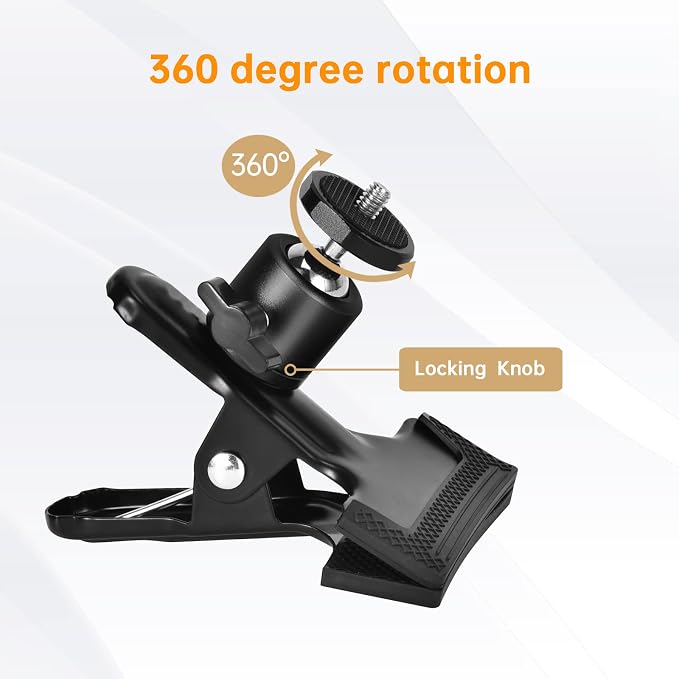UTEBIT Heavy Duty Tripod Camera Mount Clip - Image 4