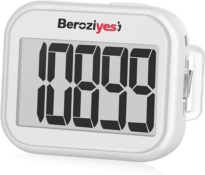 3D Pedometer for Walking, Simple Step Counter for Walking by Beroziyesi