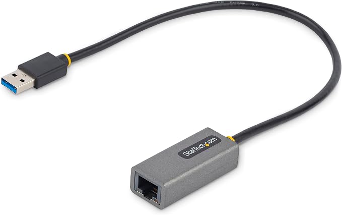 USB to Ethernet Adapter, USB 3.0 to 10/100/1000 Gigabit Ethernet LAN Adapter by StarTech