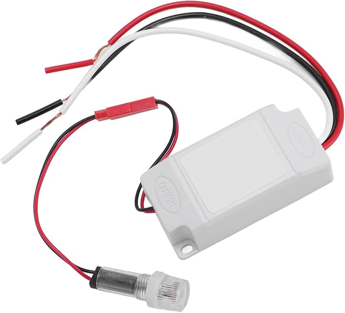 2 Pack Photocell Light Sensor Switch Dusk to Dawn Auto On Off Outdoor Lighting - Image 9