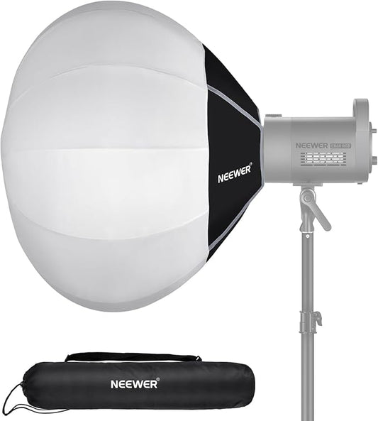 NEEWER 26"/65cm Lantern Softbox, Quick Release 360° Light Diffuser Bowens Mount by Neewer