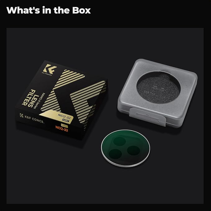 K&F CONCEPT FA301 Snap-On ND2-32 Filter - Image 8