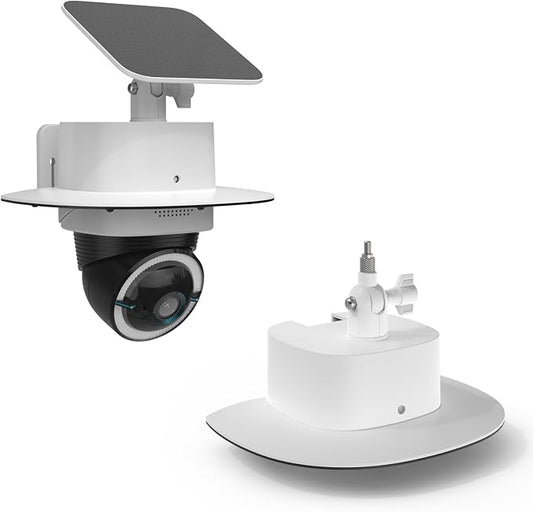 Rain Sun Shield Cover with Adjustable Mounting Bracket Compatible with eufy by Koroao