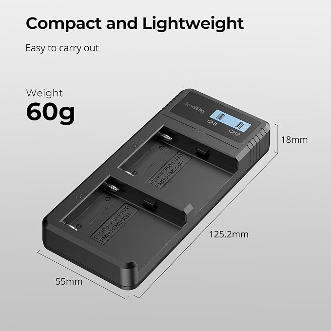 SmallRig Fast Charger Dual USB Charger - Image 6