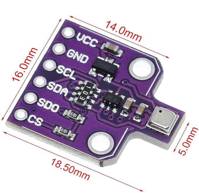 6 packs BME680 Digital 4-in-1 Environmental Sensor Module - Image 5