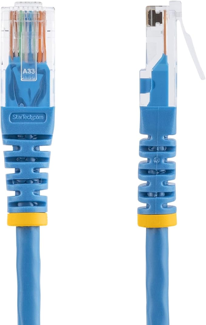 STARTECH.COM 12FT Blue Molded CAT5E UTP Patch Cable - Image 2
