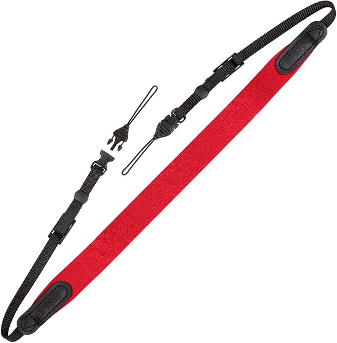OP/TECH USA Bin/Op Neoprene Quick Release Camera Strap – Adjustable Neck or by OPTECHusa