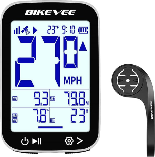 GPS Bike Computer Wireless Cycling Computer by Bikevee