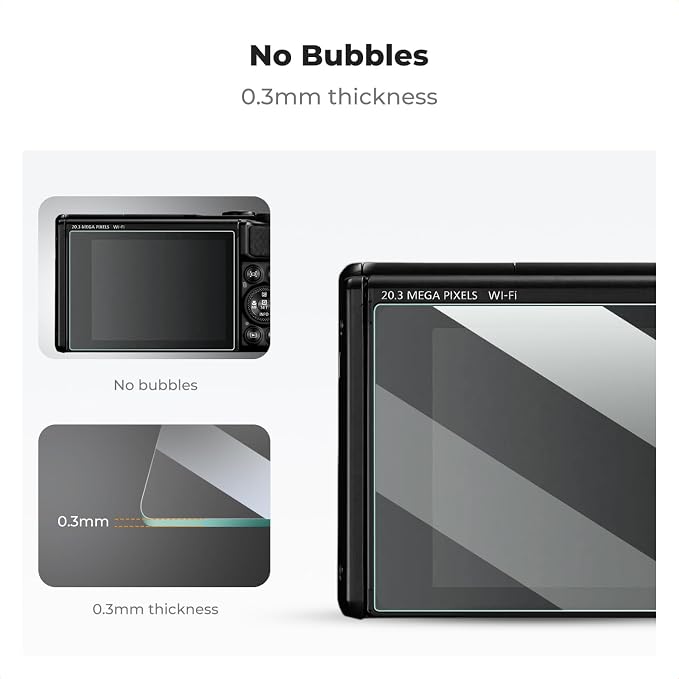 K&F CONCEPT 3 Pack Screen Protector Compatible - Image 4