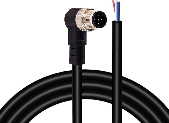 M12 Connector Aviation Sensor Cable by Lonlonty