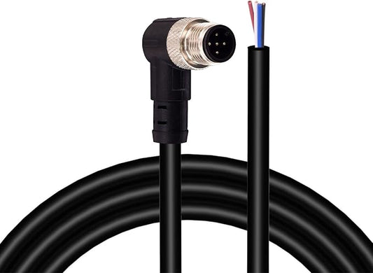 M12 Connector Aviation Sensor Cable by Lonlonty