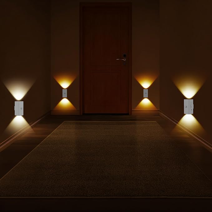 easuntec Rechargeable Motion Sensor Night Light Warm White, Wireless Dimmable - Image 9