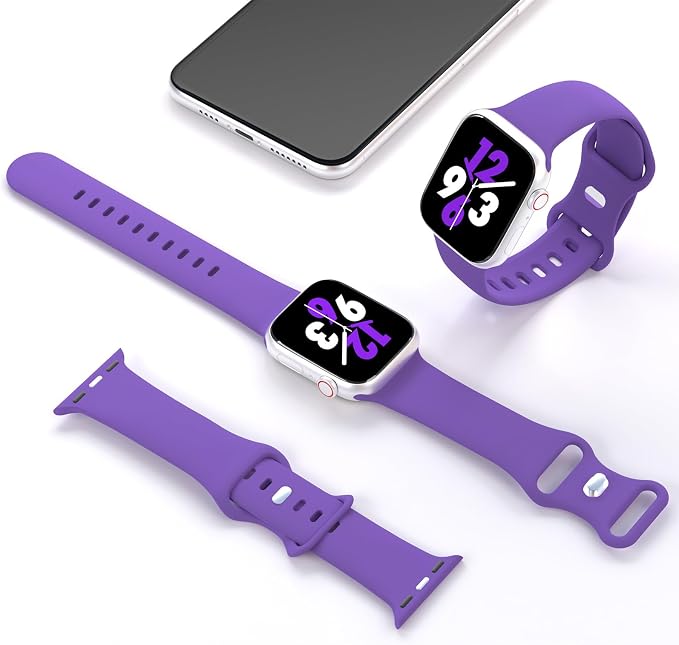 Sport Band Compatible with Apple Watch 38mm 40mm 41mm 42mm 44mm 45mm 46mm 49mm - Image 2