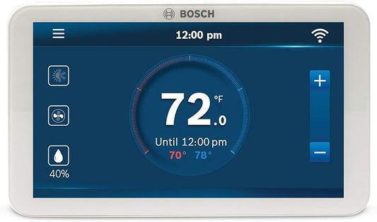 Bosch Large 5-Inch Full-Color Touch Screen Sleek Easy Setup Connected Control by BoschThermotechnology