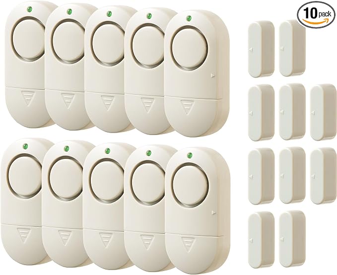 Door Window Alarm, 120DB Window Alarms by Toeeson