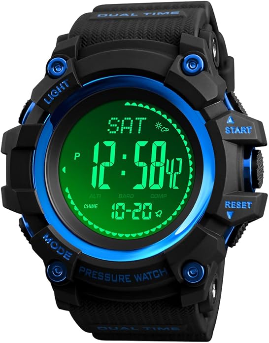 Watch Compass, Altimeter Barometer Thermometer Temperature, Military Army by Unknown