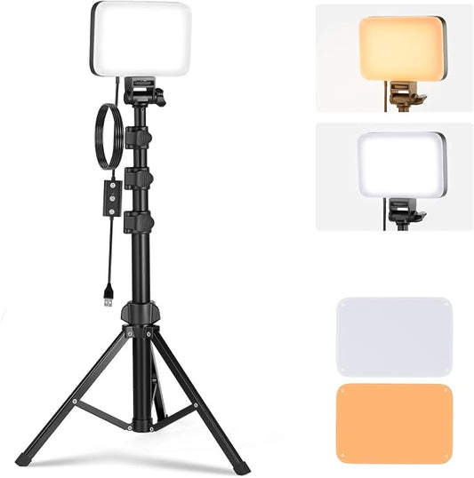 NEEWER Basics LED Video Light Panel Lighting Kit, Bi Color Dimmable Portable by Neewer