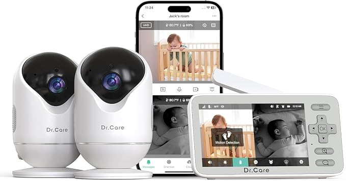 Dr.Care VistaView Lite Smart WiFi Baby Monitor by DrCare