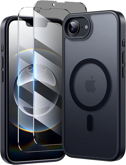 toushion 3 in 1 for iPhone 16E Case/iPhone 17E Case, Screen Protector*2 by Unknown