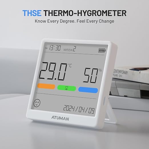 ATuMan THse Digital Thermo-Hygrometer - Image 2