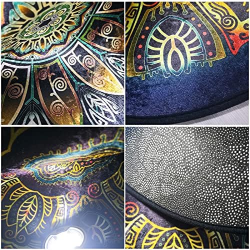 Chair Mat for Hardwood Floor Anti-Slip Floor Protector Round Gaming Computer - Image 7
