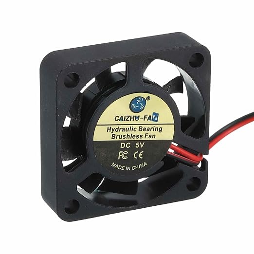 MECCANIXITY 4010 Fan 40mm x 10mm 1-3/5 Inch 5V Small Plastic Cooling Fan 2 Pin by MECCANIXITY