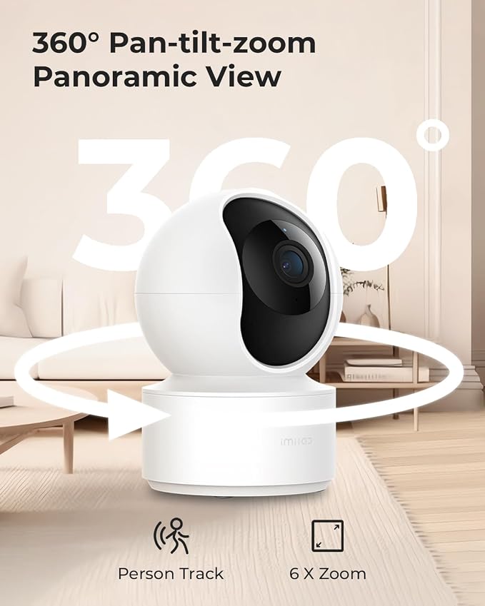 IMILAB 2.5K Indoor Camera, Room Camera - Image 4