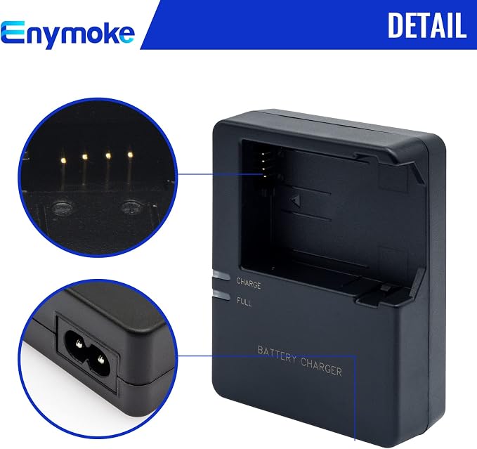 LC-E8 Battery Quick Charger for Canon: Compatible - Image 3