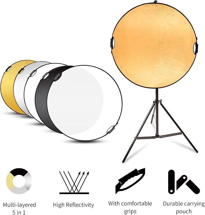 Selens 43" Photography Reflector - Image 6
