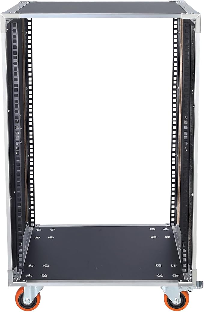 AV Gear Rack 16U Home Audio & Video Stage Stereo Equipment Storage Cabinet - Image 8