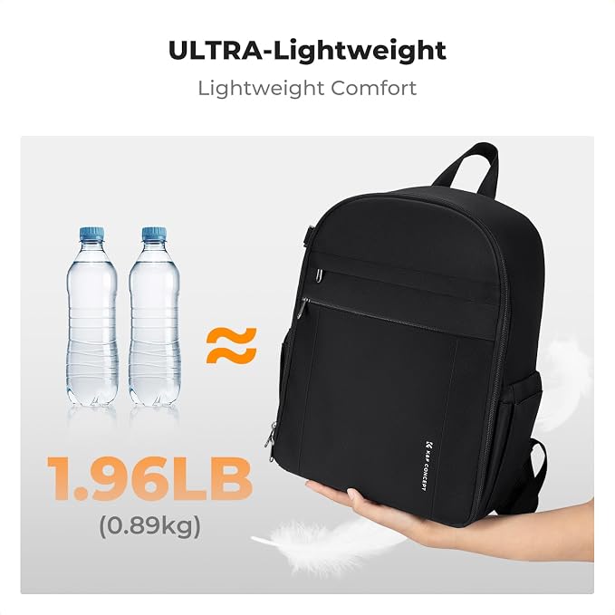 K&F CONCEPT Lightweight Camera Backpack Bag, Professional Photography Bag - Image 2