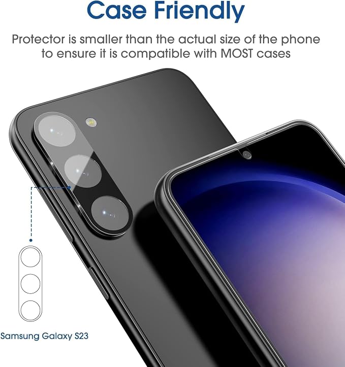 amFilm Auto-Alignment OneTouch for Samsung Galaxy S23 6.1" Screen Protector + - Image 5