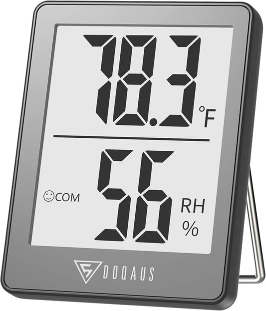 DOQAUS Digital Hygrometer Indoor Thermometer Room Thermometer by DOQAUS