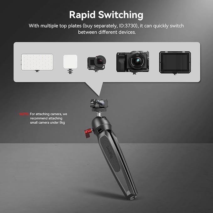 SMALLRIG Quick Release Plate Drop-in HawkLock mini Quick Release Camera Mount - Image 7