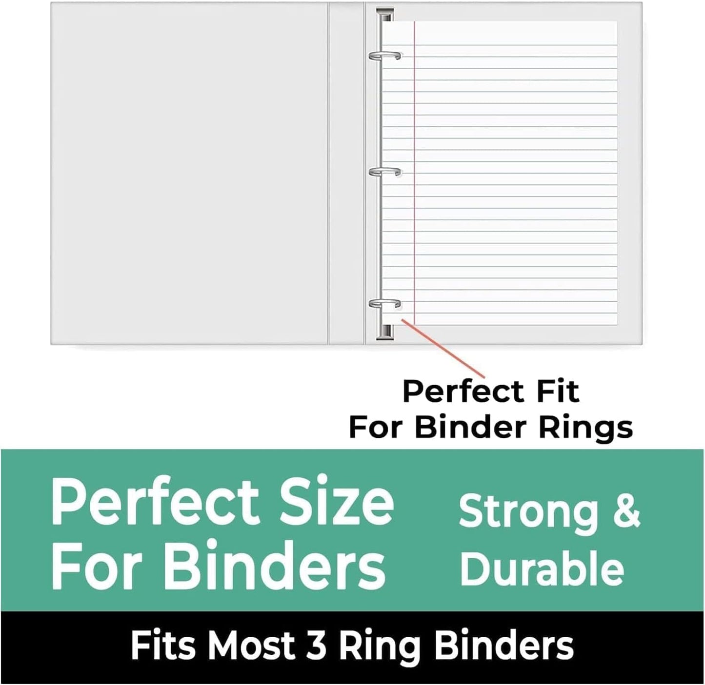 576 Pack (Pallet) Loose Leaf Paper Bulk, 86400 Sheets, College Ruled, Pallet of Filler Paper, 150 Sheets/Pack, 8 x 10.5",3 Hole Punched, 56 Gsm Thick Paper, School & Office, 4-7 Days Transit