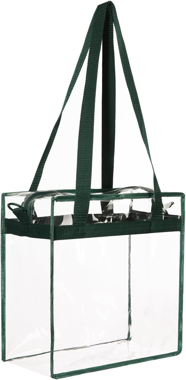 BAGAIL Clear Bags 12x6x12 Stadium Approved Clear Tote Bag - Image 6