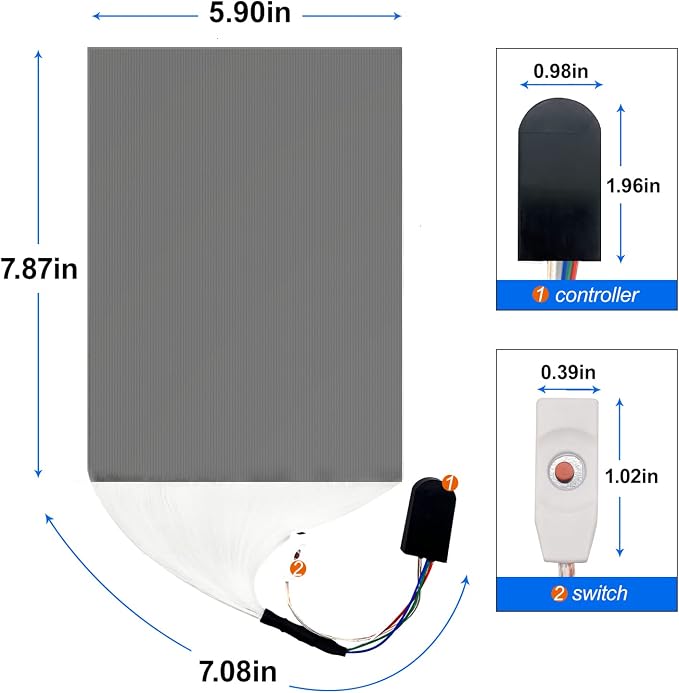 Fiber Optic Fabric, Led Accessories, Led Fiber Optic Mesh Lights - Image 3