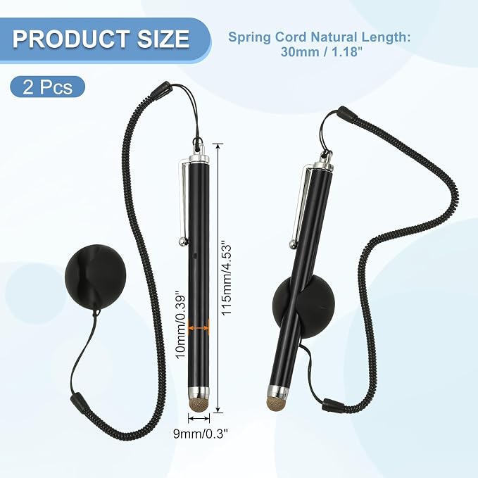 PATIKIL 2 Pcs Screen Capacitive Pen - Image 2