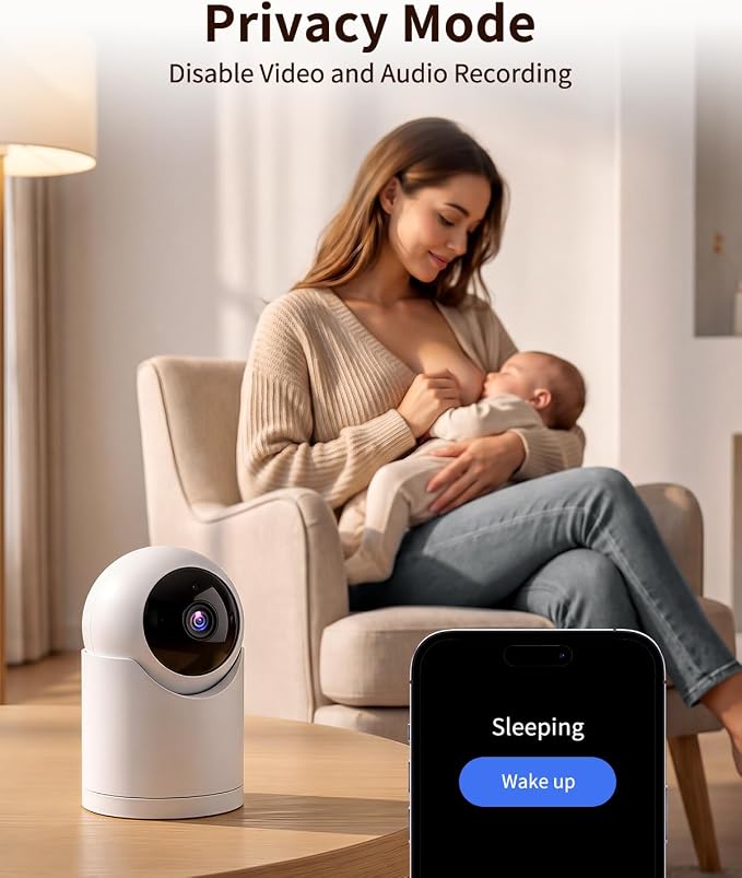  Indoor Cameras for Home Security, Auto tracking, 5G&2.4G WiFi Security - Image 5
