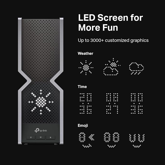 TP-Link Tri-Band BE19000 WiFi 7 Router | 12-Stream 19 Gbps | 2×10G + 4×2.5G - Image 7