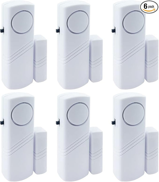 Door Window Alarm, 90DB Door Alarms by HIIXHC