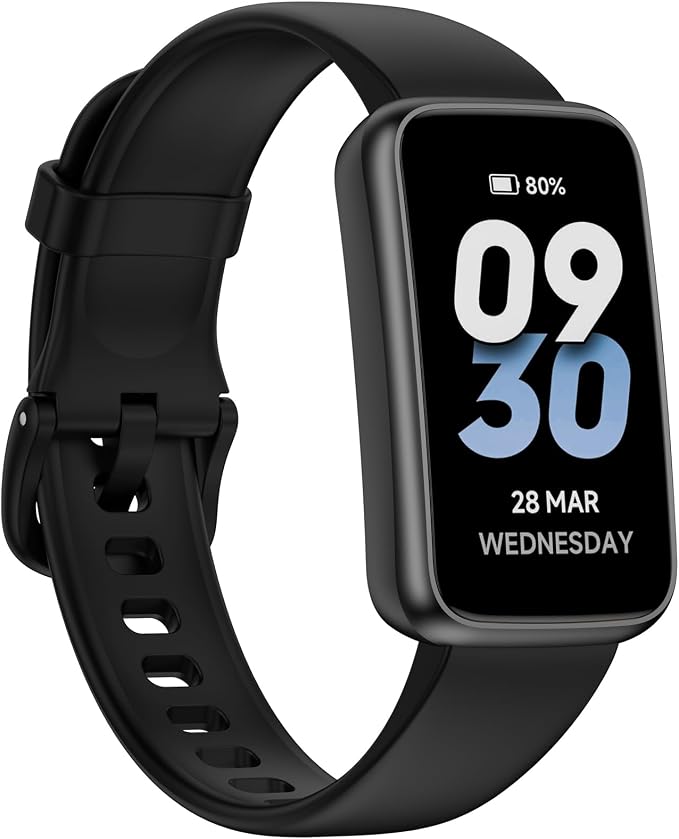 Long Battery Pedometer Watch 14 Days Battery Life, Slim Design No App/Phone by KALOC