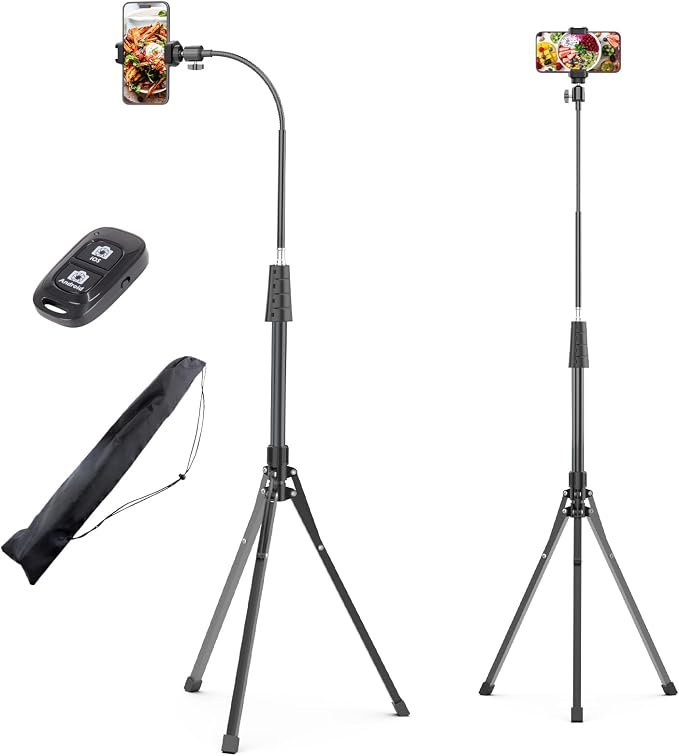 UBeesize 92’’ Cell Phone Tripod Stand by UBeesize