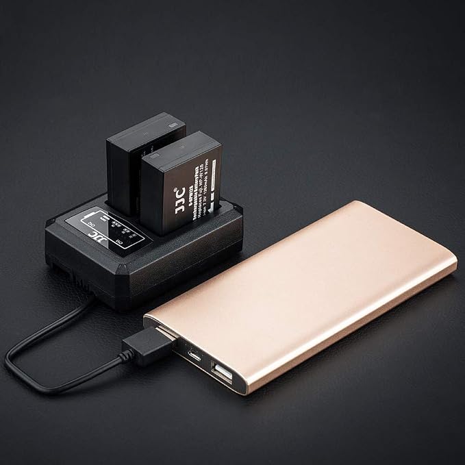 JJC NP-W126 NP-W126S Battery Charger USB Dual Slot - Image 8