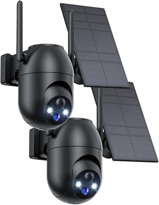 Security Cameras Wireless Outdoor Solar: 2K WiFi Camera by Unknown