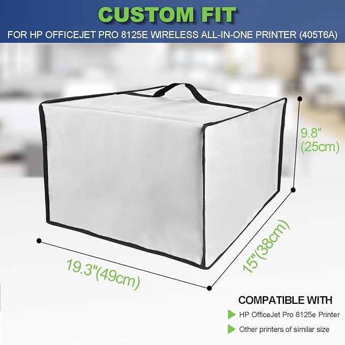 Printer Cover for HP, Waterproof Anti-Static Dustproof Thick Printer Cover - Image 2