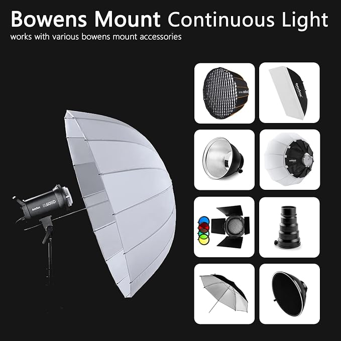 Godox SL60IID LED Video Light Kit, 70W x2 Daylight Continuous Lighting - Image 5