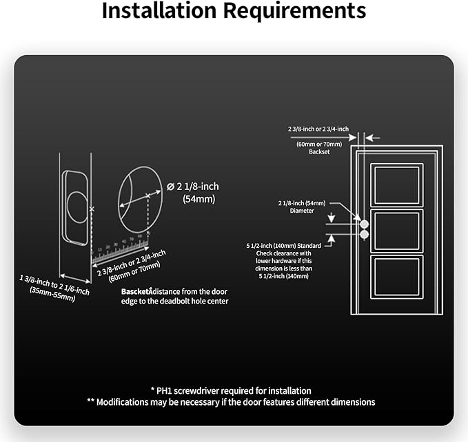 Aqara Smart Lock U50, Keyless Entry Door Lock - Image 6