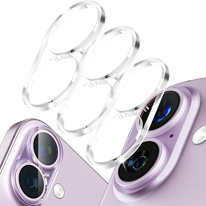 imluckies [3 Pack Clear Camera Lens Protector by imluckies